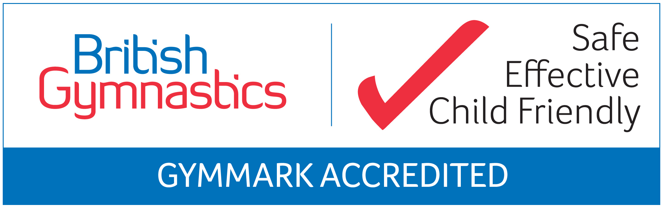 British Gymnastics Accredited Badge